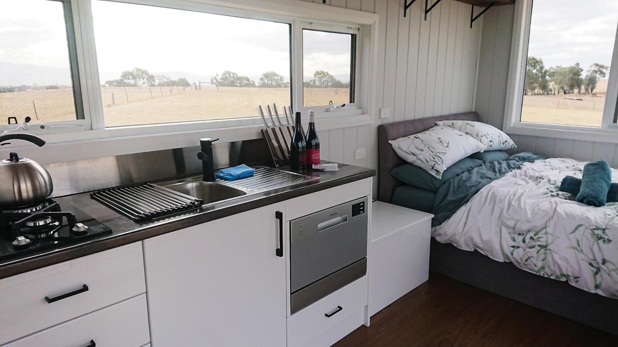 Hounds Run Vineyard - Tiny House In The Grampians Villa Great Western Exterior photo